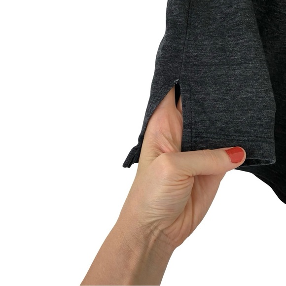 Goodlife Henley T Shirt Mens Size XL Tee Dark Grey Short Sleeve Crewneck Tshirt - Picture 4 of 9